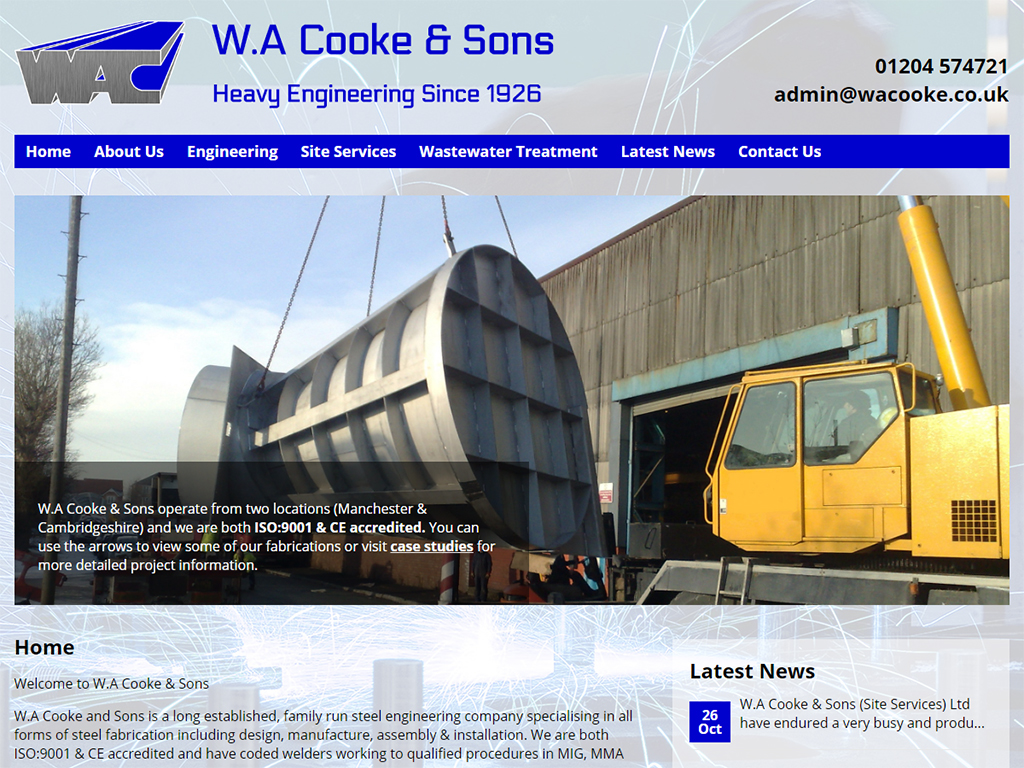 W.A Cooke & Sons